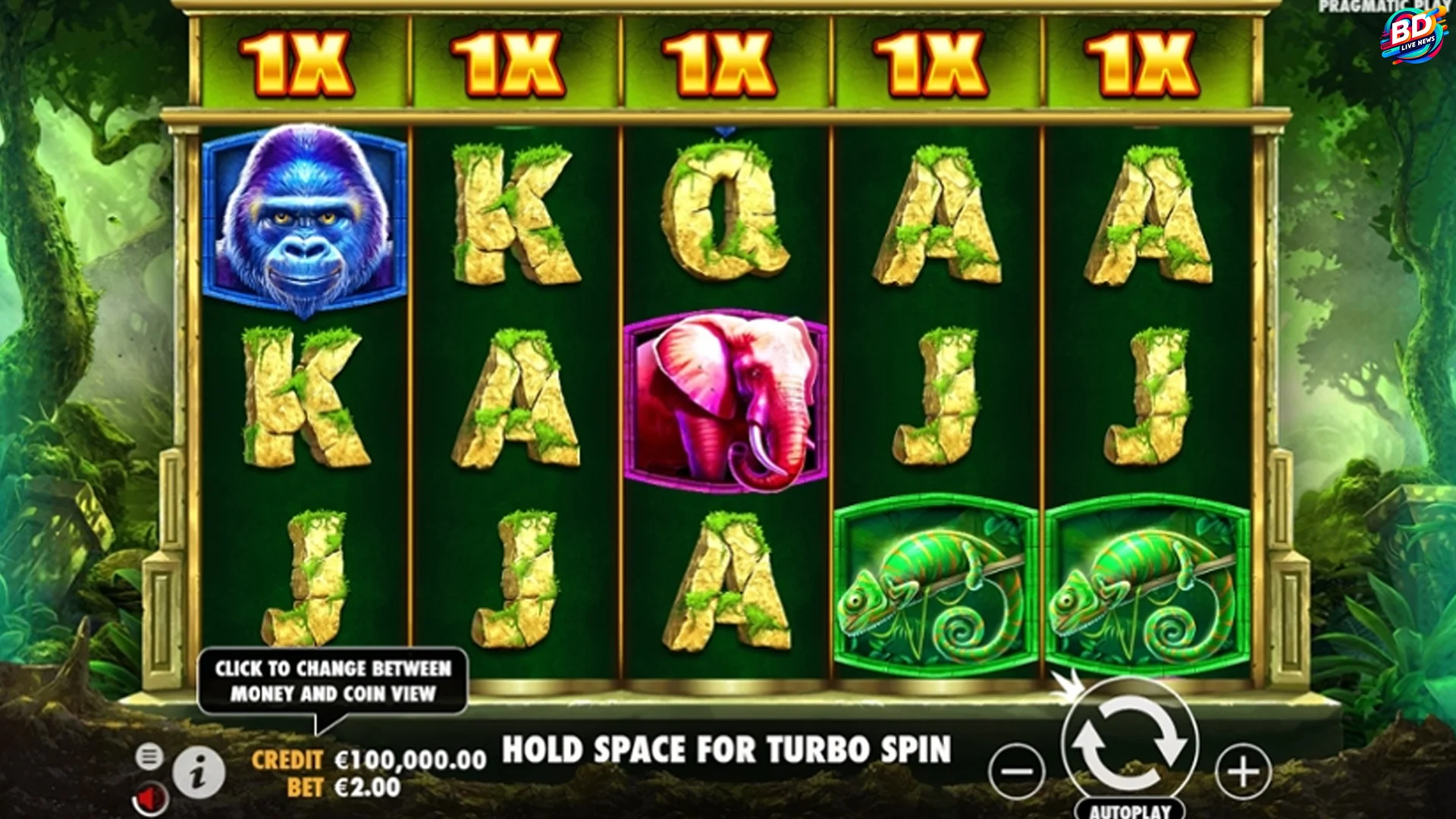 Jungle Gorilla Mengusung 5 Gaya Tropis Dalam Tampilannya