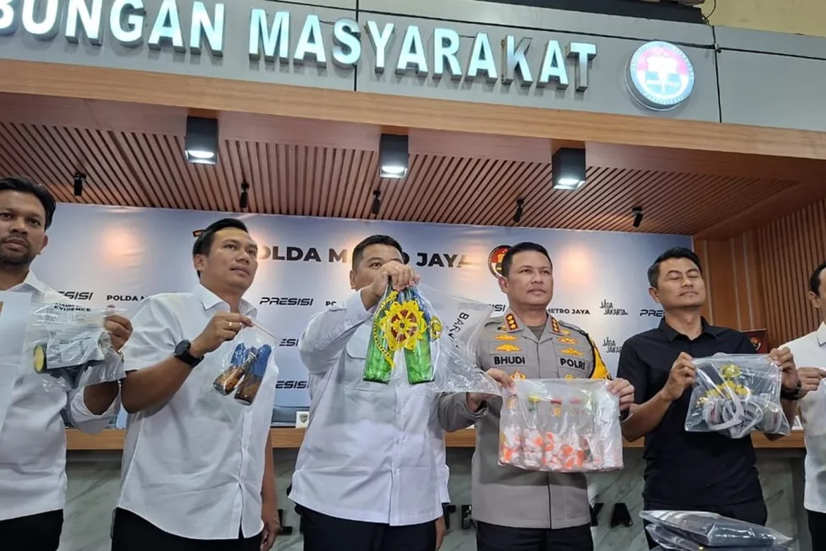 5 Fakta Polda Metro Sita Bom Molotov Dan Gagalkan Aksi Rusuh