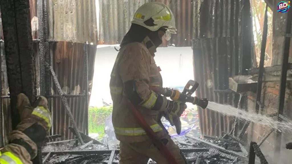 Tragedi Rumah di Depok Terbakar Akibat HP Dicas 1 Orang Luka