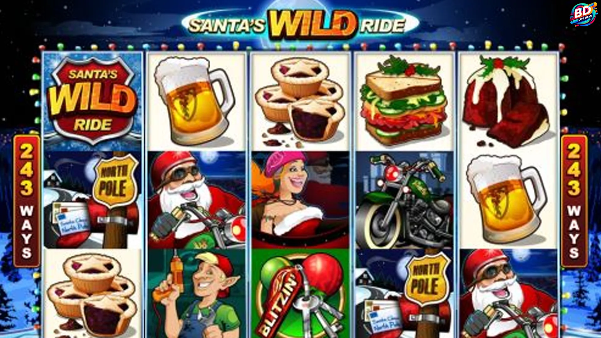 Santa's Wild Ride dan 5 Visual Kreatif yang Buat Lebih Hidup